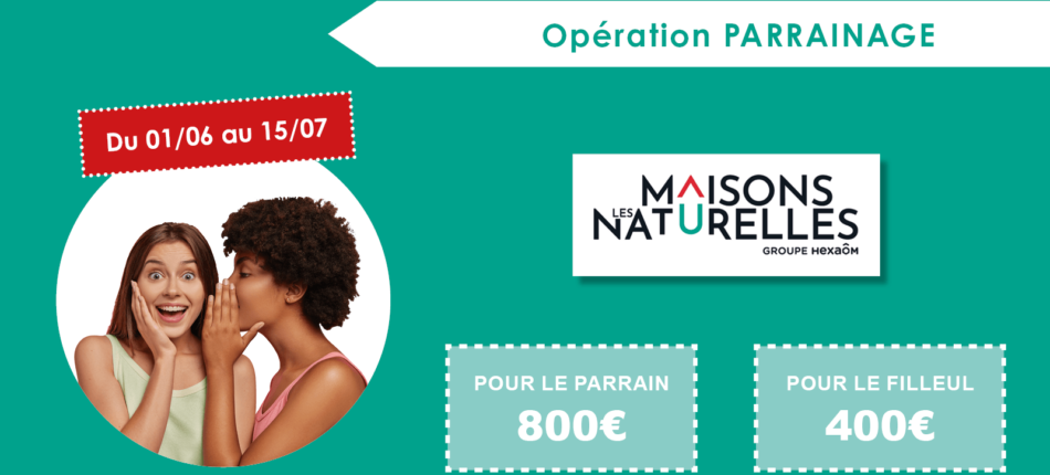 Opération Parrainage du 1er juin au 15 juillet 2020 