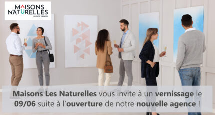 Nous vous invitons à un vernissage dans notre maison témoin d’Amiens le 09/06 !