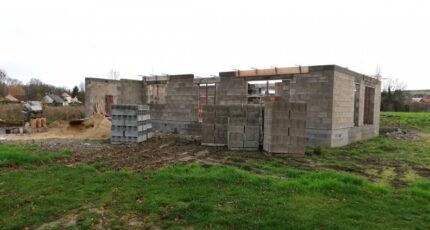 Chantier en cours dans le (80)