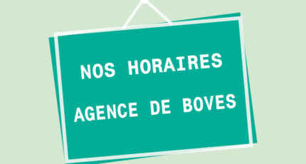 Horaires agence de Boves