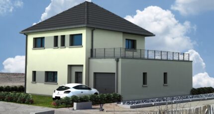 Maison R+1 avec toit terrasse accessible  - Maisons Les Naturelles