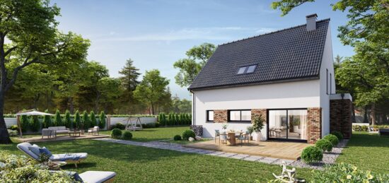 Maison neuve à , Somme