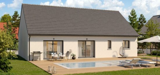 Maison neuve à , Somme