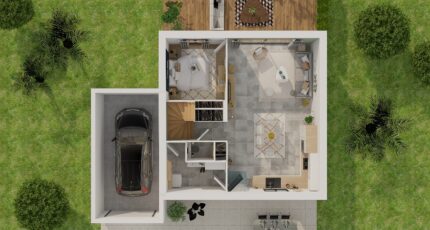 Le Titre Maison neuve -  Maisons Les Naturelles