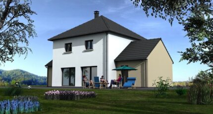 R+1 design avec 2 modules, 130m², garage  - Maisons Les Naturelles