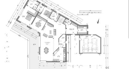 Maison toit plat, garage, 6 chambres  - Maisons Les Naturelles