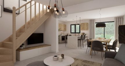 Combles GA 4 ch Design  - Maisons Les Naturelles