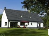 Maison familiale au style contemporain, 130m², garage  Maisons Les Naturelles
