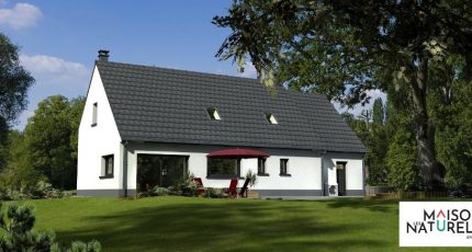 Maison familiale au style contemporain, 130m², garage  - Maisons Les Naturelles