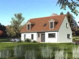 Maison de charme morderne, 132 m2, touches de briques  Maisons Les Naturelles