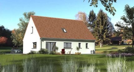 Maison de charme morderne, 132 m2, touches de briques  - Maisons Les Naturelles