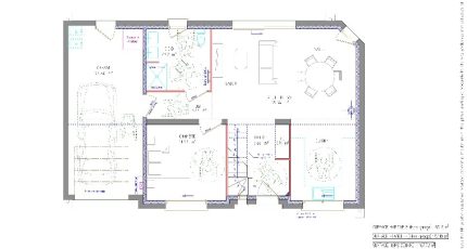 Maison familiale au style contemporain, 130m², garage  - Maisons Les Naturelles