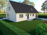 Moderne et fonctionnelle, 130m² avec garage  Maisons Les Naturelles