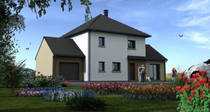 R+1 design avec 2 modules, 130m², garage  - Maisons Les Naturelles