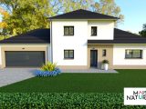R+1 design avec double garage, 115m²  Maisons Les Naturelles