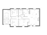 Maison avec garage et 3 chambres au rez-de-chaussée  Maisons Les Naturelles
