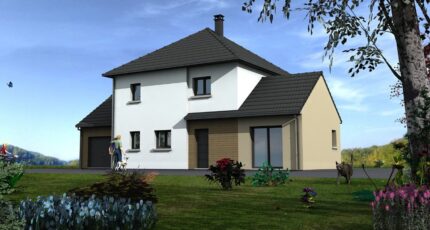 R+1 design avec 2 modules, 130m², garage  - Maisons Les Naturelles
