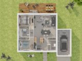 Plain-pied GA 2 ch Trendy  Maisons Les Naturelles