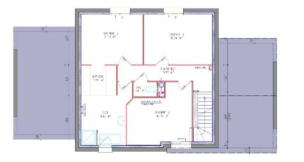 R+1 design avec 2 modules, 130m², garage  - Maisons Les Naturelles