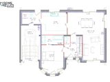 Maison design avec bow-window, 125m² avec garage  Maisons Les Naturelles