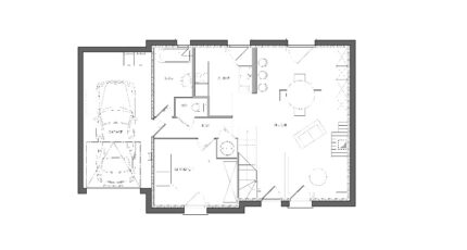 Maison avec garage et combles aménageables 3980-1773modele720141002xN6XS.jpeg - Maisons Les Naturelles