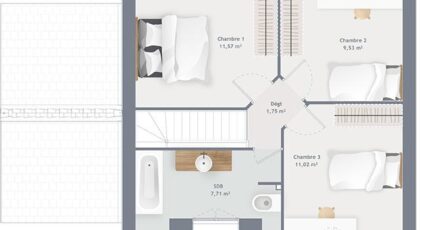 Actua 80 R+1 GA 27943-4586modele1020200407nJGV4.jpeg - Maisons Les Naturelles