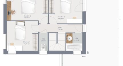 Eco Concept 115 R+1 GI 28839-4586modele1020200407fMGM8.jpeg - Maisons Les Naturelles