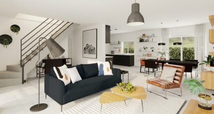 Horizon 85 GA Toit plat 30667-4586modele1020200407FCUQM.jpeg - Maisons Les Naturelles