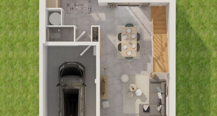 Etage GI 3 ch Design 31151-4586modele620210617p5PNW.jpeg - Maisons Les Naturelles