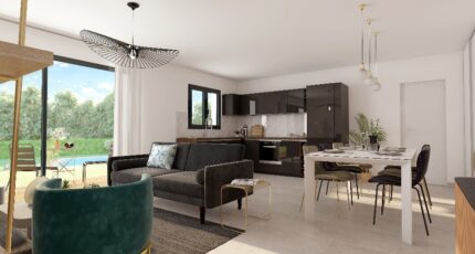 Plain-pied GA 3 ch Design 31054-4586modele820210611R40ve.jpeg - Maisons Les Naturelles