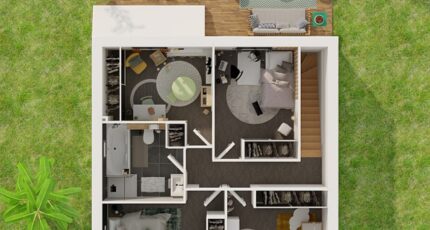 Etage GI 4 ch Trendy 32062-4586modele1020210617bNTMC.jpeg - Maisons Les Naturelles