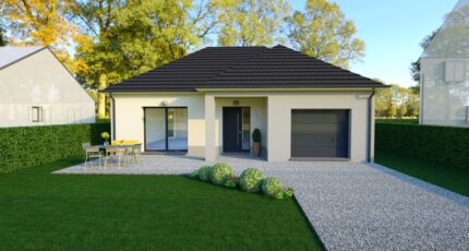 Plain-pied 100m² avec porche, 3 chambres, garage 32752-5042modele620211026ZcIre.jpeg - Maisons Les Naturelles