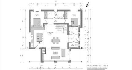 Maison R+1, sous sol complet, garage, 3 chambres 34732-6121modele820221122BTmoi.jpeg - Maisons Les Naturelles