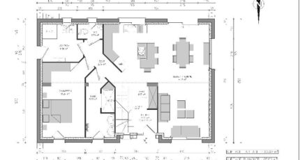 Maison combles aménagées, 3 chambres 34710-6121modele8202211180sh3i.jpeg - Maisons Les Naturelles