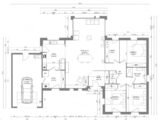 Plain-pied atypique, grands volumes avec garage 34913-5042modele920221216N6tkP.jpeg Maisons Les Naturelles