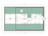 Maison contemporaine avec son toit rouge, 96m² avec garage 34908-5042modele920221215Sa45L.jpeg Maisons Les Naturelles