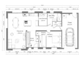 Moderne et fonctionnelle, 130m² avec garage 34906-5042modele920221215QEkbJ.jpeg Maisons Les Naturelles