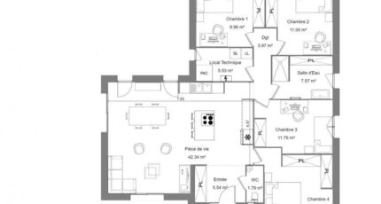 Plain-pied en T, 4 chambres 34904-5042modele620230802hWf8P.jpeg - Maisons Les Naturelles