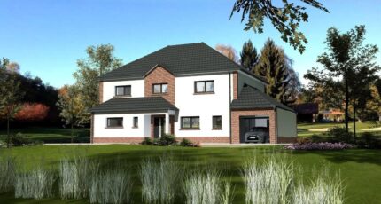 Maison R+1, garage, 3 chambres 34791-6121modele620221201XJfNW.jpeg - Maisons Les Naturelles