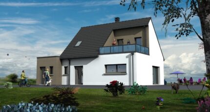 Maison design, 103m² , Toit terrasse de 14m² 37550-5042modele720230804nTyyp.jpeg - Maisons Les Naturelles