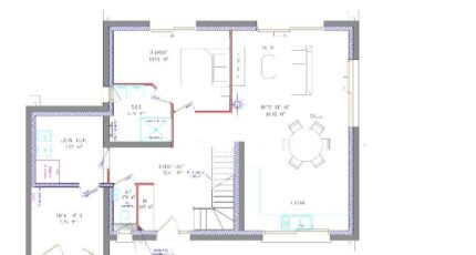 Maison design, 103m² , Toit terrasse de 14m² 37550-5042modele820230804nVKXk.jpeg - Maisons Les Naturelles