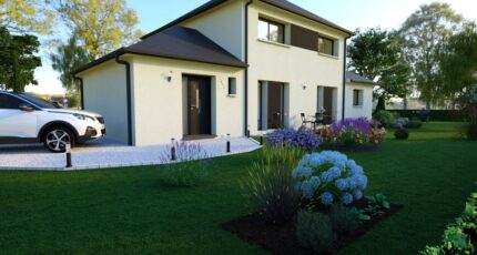 R+1 design, grands volumes 37549-5042modele720230804kTss4.jpeg - Maisons Les Naturelles