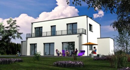 R+1 design, 195m², toit terrasse, double garage 37548-5042modele720230804X0Mzv.jpeg - Maisons Les Naturelles