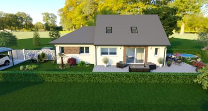 Modèle atypique, 126m², 4 chambres, garage 37546-5042modele620230804fTvtW.jpeg - Maisons Les Naturelles