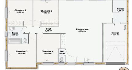 Terra 104 GI Nord 40527-4586modele620250321NXXIT.jpeg - Maisons Les Naturelles