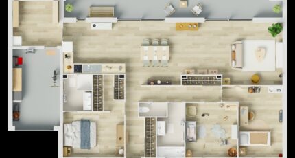 Loft 120 Nord 40521-11463modele620250922tKTJf.jpeg - Maisons Les Naturelles