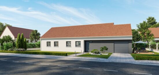 Maison neuve à Longvilliers, Hauts-de-France
